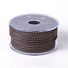 Braided Cowhide Cord WL-I004-3mm-B-13-1