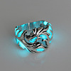 Luminous Alloy Dragon Open Cuff Ring LS-LUMI-PW0001-108A-01AS-1