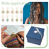 Alloy with Plastic Pendant Stitch Markers HJEW-AB00253-6