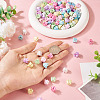 200Pcs Opaque Acrylic Imitation Pearl Beads OACR-TA0003-81-7