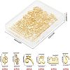 15 Sets 5 Colors Notes Symbol Alloy Cabochons DIY-OC0008-21-2