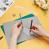 2Pcs 2 Styles Acrylic Rulers AJEW-WH0270-327-3