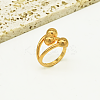 Brass Cuff Open Rings for Women IE5954-2-1