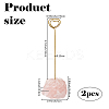 Heart Iron Memo Photo Stand Holder AJEW-WH0650-75-2
