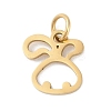 304 Stainless Steel Pendants STAS-L279-001G-04-1