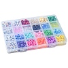 Iridescent Plastic Pearlized Beads Set FIND-FS0002-35-6