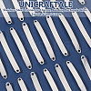 30Pcs 304 Stainless Steel Connector Charms STAS-UN0055-53-5