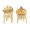 304 Stainless Steel Stud Earrings EJEW-Z081-02G-01-4