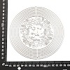 201 Stainless Steel Connector Charms/Links STAS-D386-05B-P-3