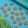 60Pcs Life of Tree Moon Charm Pendant Triple Moon Goddess Pendant Ancient Bronze for Jewelry Necklace Earring Making crafts JX339A-3