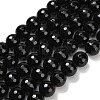 Natural Black Onyx Beads Strands G-C280-B01-12mm-2