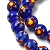 Round Millefiori Glass Beads Strands LK-P002-26-3
