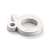 Non-Tarnish 304 Stainless Steel Pendants STAS-F267-10S-P-3