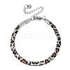 304 Stainless Steel Snake Chain Bracelets for Women BJEW-A034-03P-4