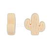20Pcs Cactus Food Grade Eco-Friendly Silicone Focal Beads JX906A-1