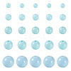 100Pcs 5 Styles Opaque Acrylic Beads MACR-TADJ0001-12E-1