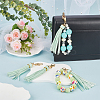 4Pcs PU Leather Pendant Decorations AJEW-SC0003-23B-4
