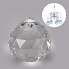 Transparent K9 Glass Pendants LS-GLAA-WH0015-35C-1