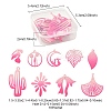 1 Set Spray Painted Alloy Charms FIND-YW0003-11C-4