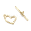 Brass Toggle Clasps KK-C216-16G-2