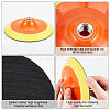 SUPERFINDINGS 2Pcs Plastic Flexible Edge Polishing Buffing Hook and Loop Backing Pad FIND-FH0004-46-4