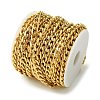 10M Ion Plating(IP) 304 Stainless Steel Curb Chains CHS-G035-03C-G-3