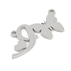 Non-Tarnish 304 Stainless Steel Pendants STAS-L279-002P-I-2