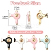 16Pcs 4 Colors Alloy Enamel Pendants FIND-YW0005-95-2