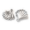 304 Stainless Steel Pendants STAS-A124-14P-2