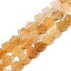 Natural Yellow Aventurine Beads Strands G-B138-C20-01-2