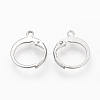 Tarnish Resistant 304 Stainless Steel Leverback Earring Findings LS-STAS-S073-01-2