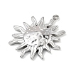 304 Stainless Steel Pendants STAS-D213-01B-P-2