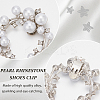 2Pcs Alloy Rhinestone Shoe Decorations FIND-GF0006-57-6