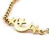 201 Stainless Steel Link Bracelet for Women LS-BJEW-D062-01C-2