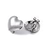 Non-Tarnish 304 Stainless Steel Stud Earrings EJEW-Q381-01P-2