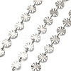 304 Stainless Steel Flower Link Chains CHS-A016-66B-P01-1