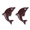 201 Stainless Steel Enamel Pendants STAS-N088-16H-1