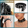 100 Bags Alloy Spiked Cone Rivets for Bag Decoration FIND-CL0002-06P-5