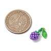 Glass Seed Beaded Rose Pendants PALLOY-MZ00627-03-2