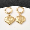 304 Stainless Steel Hoop Earrings EJEW-P329-02A-G-1