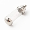 304 Stainless Steel Glass Bottle Pendants LS-STAS-O160-03P-2