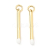 Brass Enamel Pendants KK-G416-36G-01-1