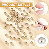 120Pcs 201 Stainless Steel Spacer Beads STAS-UN0053-86-5