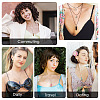 DIY Natural & Synthetic Mixed Gemstone Bullet Pendant Necklace Making Kit DIY-TA0004-91-8