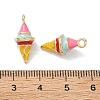 Alloy Enamel Pendants FIND-G108-02A-G-3