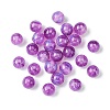 25Pcs Round Imitation Cat Eye Resin Beads RESI-FS0001-65C-1