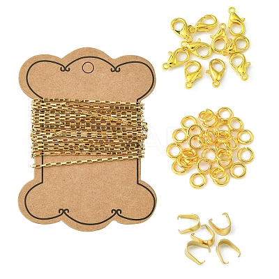 DIY Chain Bracelet Necklace Making Kit DIY-FS0003-65-1