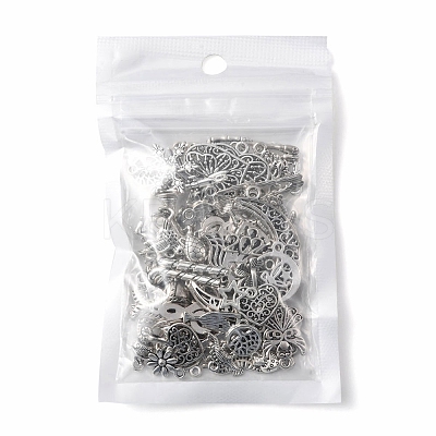 60Pcs 30 Style Tibetan Style Zinc Alloy Charms TIBEP-FS0001-09-1