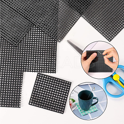 Plastic Mesh Canvas Sheet DIY-WH0030-58-1