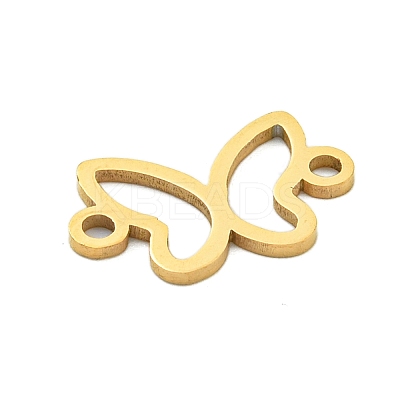 Ion Plating(IP) 201 Stainless Steel Connectors Charm X-STAS-M015-13G-1